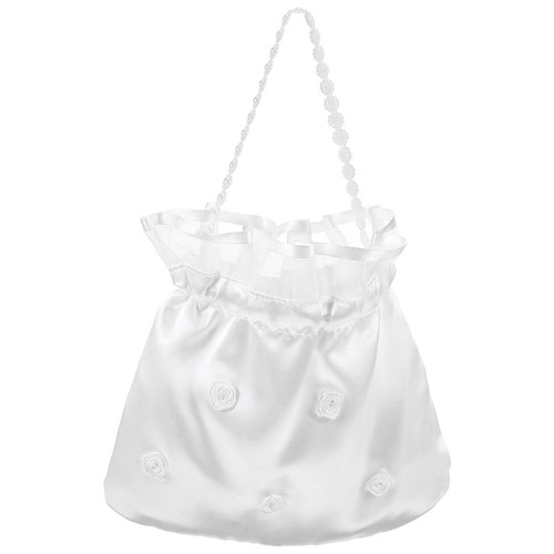 Wedding bride handbag white - wedding,