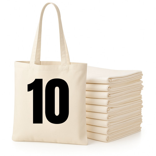 Pack cotton tote bags - tote,