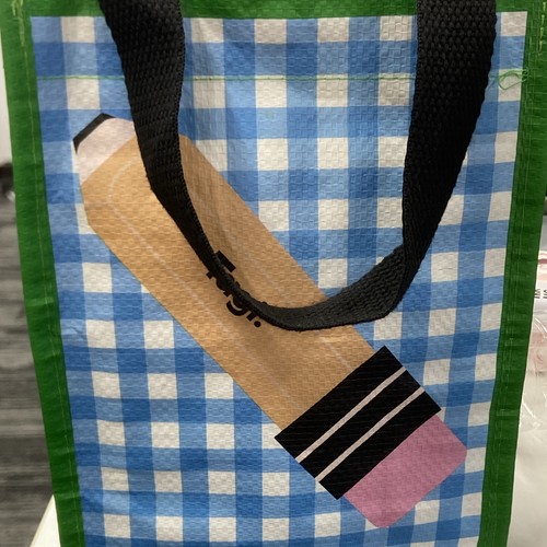 Reusable plastic shopping bag - shopping,