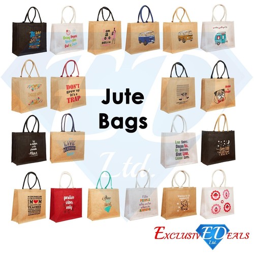 Small jute shopping - shopping, bag