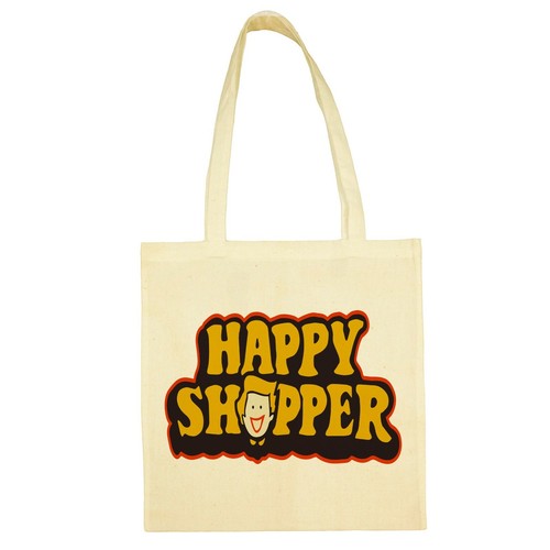 Happy shopper tote bag - tote,