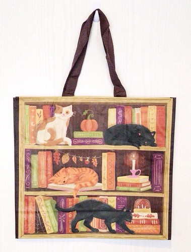 Reusable shopping bag cat nap - shopping,