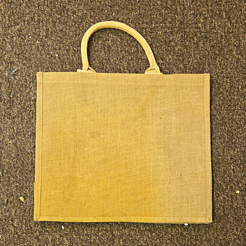 Reusable beige tote - reusable,