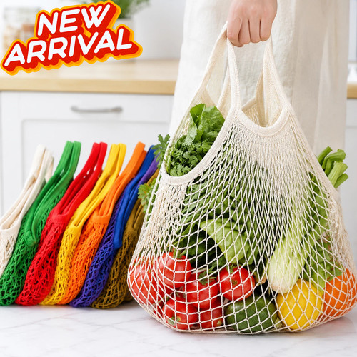 Reusable mesh net bag - reusable,